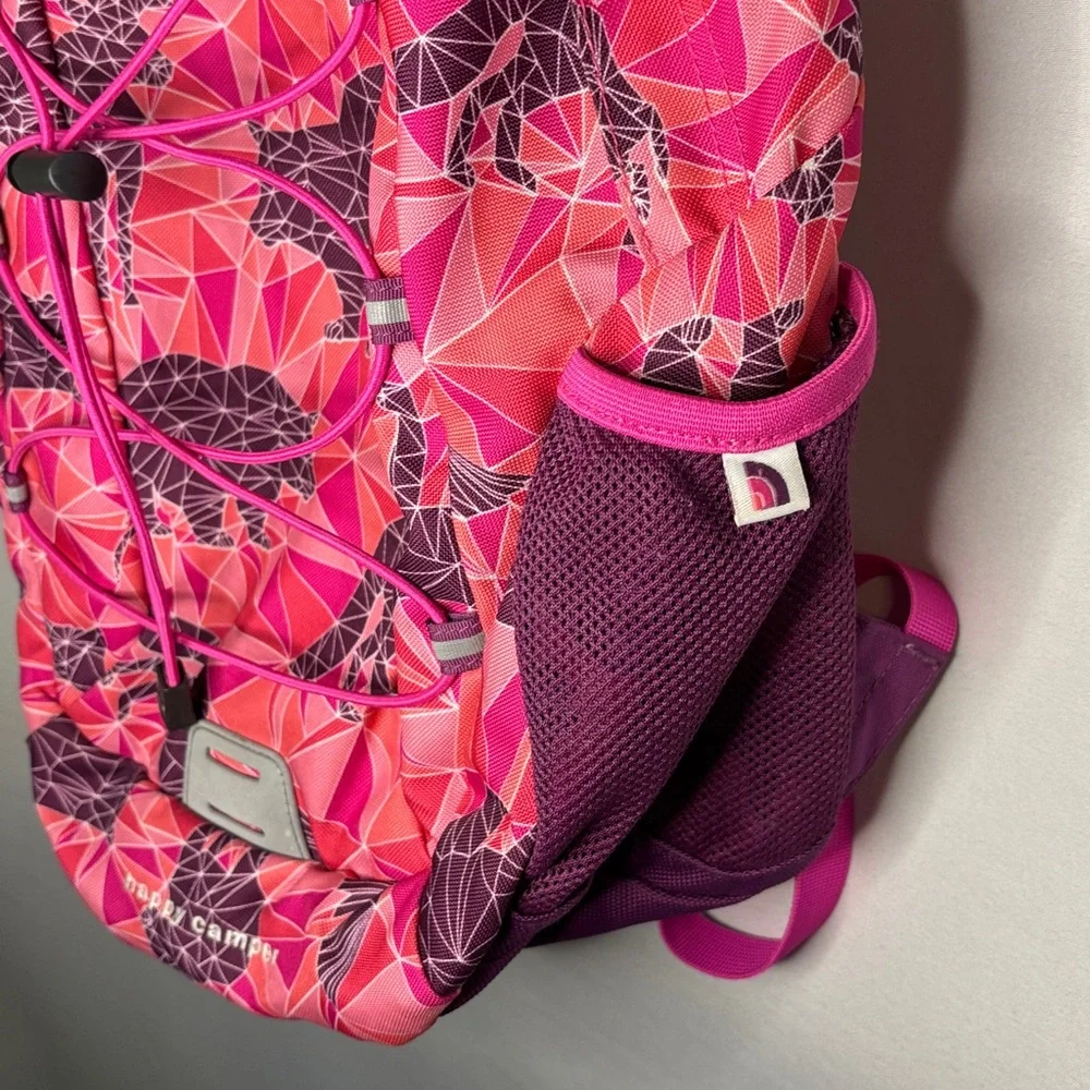The North Face Happy Camper - Sugary Pink/High Rise Grey Mini Backpack - Picture 4 of 8